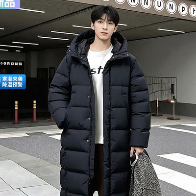 NIKE耐克男子夏季黑保暖厚外套运动大被子长款羽绒服FV7270-010