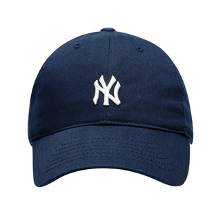 MLB男款女款鸭舌帽新款藏青色时尚休闲运动帽棒球帽3ACP7701N