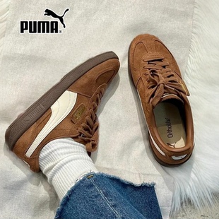 Puma彪马Palermo男鞋女鞋拼接T头鞋冬复古休闲运动板鞋396463-56