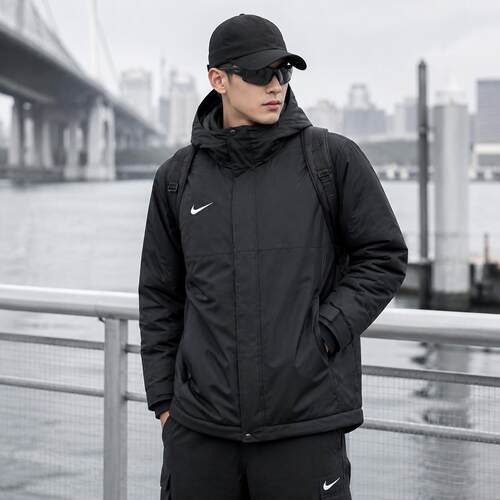 NIKE耐克羽绒服男装 2026冬季新款户外运动保暖羽绒厚外套JF8953