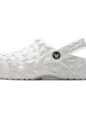 新款Crocs卡骆驰洞洞鞋白色经典榴莲Clog男女凉拖鞋209563