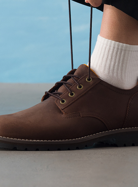 Timberland添柏岚男鞋低帮英伦鞋休闲鞋25新款户外商务皮鞋A699P