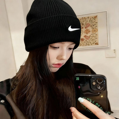 NIKE耐克官方正品针织帽2025新款男帽女帽防风保暖帽绒线帽HF0187