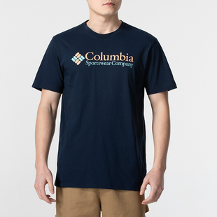 宽松运动服JE1586 T恤2024春夏新款 短袖 Columbia哥伦比亚男装