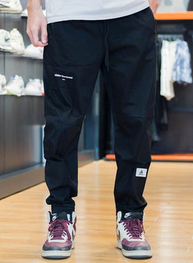 阿迪达斯运动裤男裤工装长裤2025冬季新款户外透气休闲裤IP4989