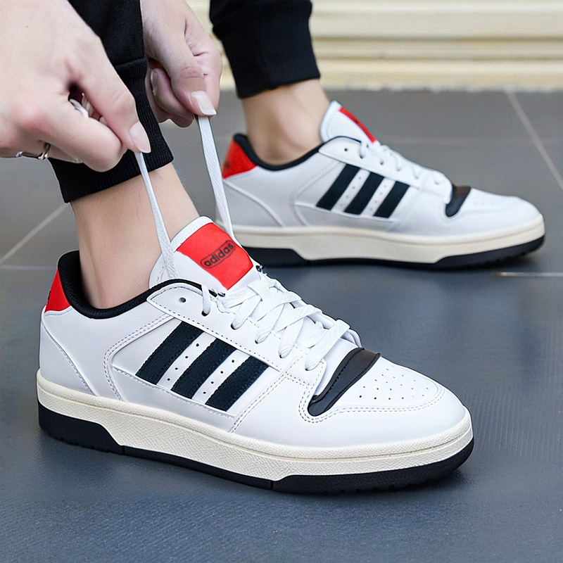 Adidas阿迪达斯正品男女鞋2025秋季新款运动训练篮球鞋板鞋KK1283