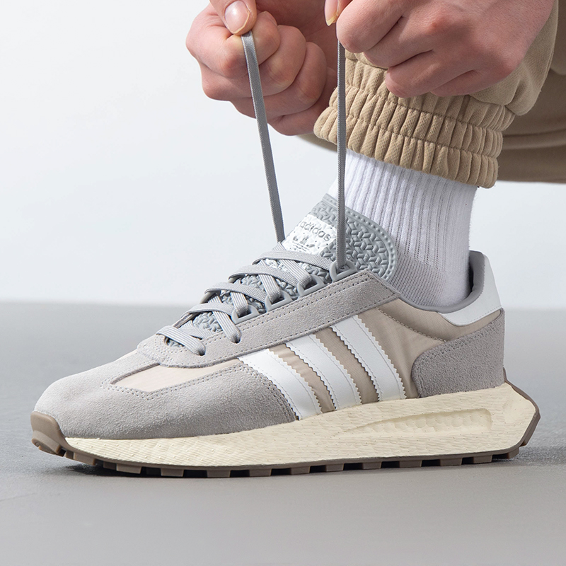 Adidas阿迪达斯男鞋25年新款复古舒适运动鞋轻便减震休闲鞋JQ4099
