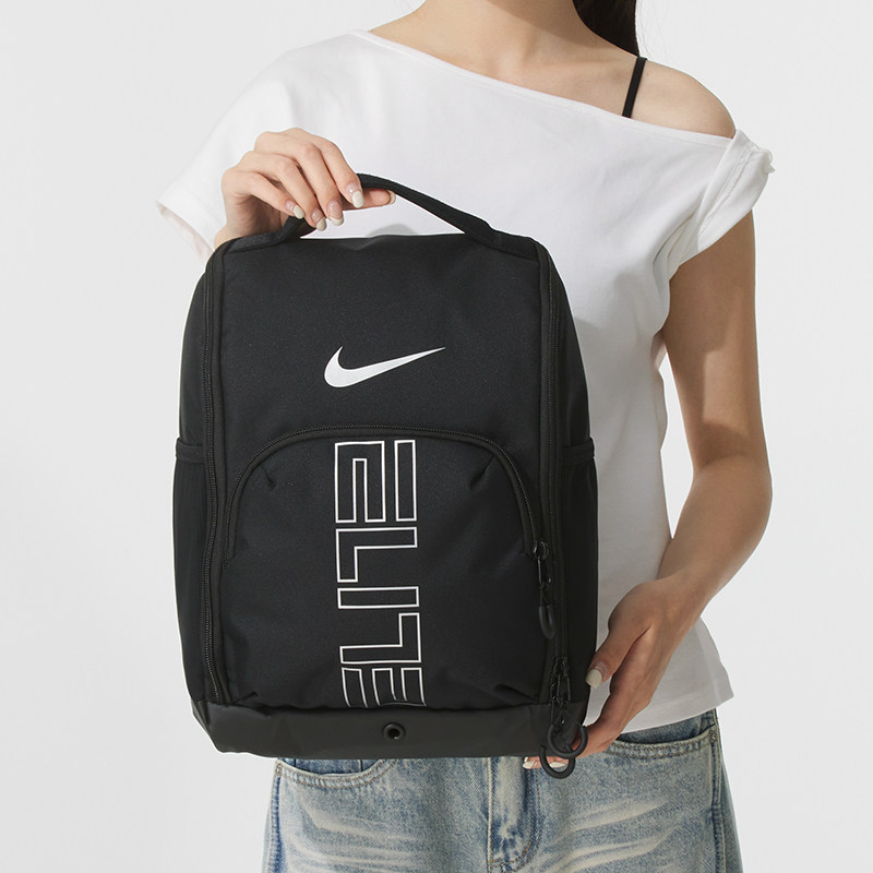 耐克NIKE双肩包男女包2026秋季新款户外出行旅游黑色大容量运动包