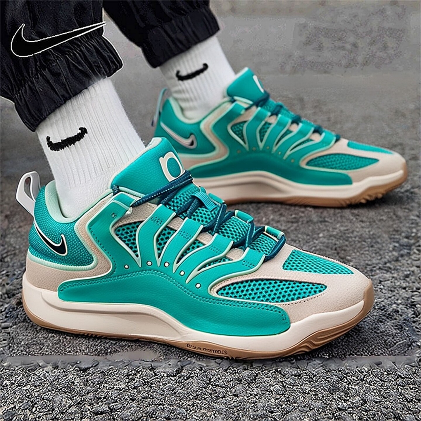 NIKE耐克篮球鞋男鞋25新款冬季KD18 EP运动鞋休闲鞋HV1991-301