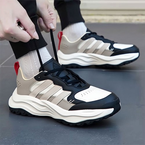 阿迪达斯男鞋休闲鞋新款运动鞋MAXXWAVY厚底老爹鞋跑步鞋 IF9267
