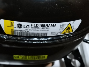 适用原装LG冰箱压缩机FLD165NAMA 220V R600A GR-B24FWAHL M24