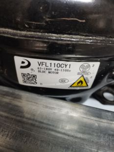 适用二手容声运损冰箱拆机压缩机VFL110CY/R600A.65-180V40-150Hz