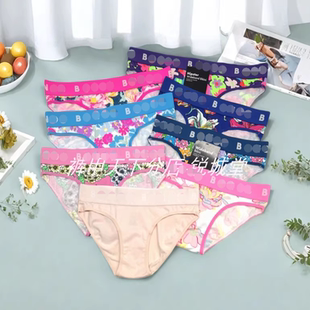 女士三角内裤 大童少女 低腰青春活力 宽织带字母橡筋BIKINI款 澳洲