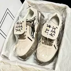 Low-Top Summer Retro-Style German Training Shoes for Women 2026 New Color-Blocked Flip-Top Sneakers for Daily Sports and Casual Wear, Versatile