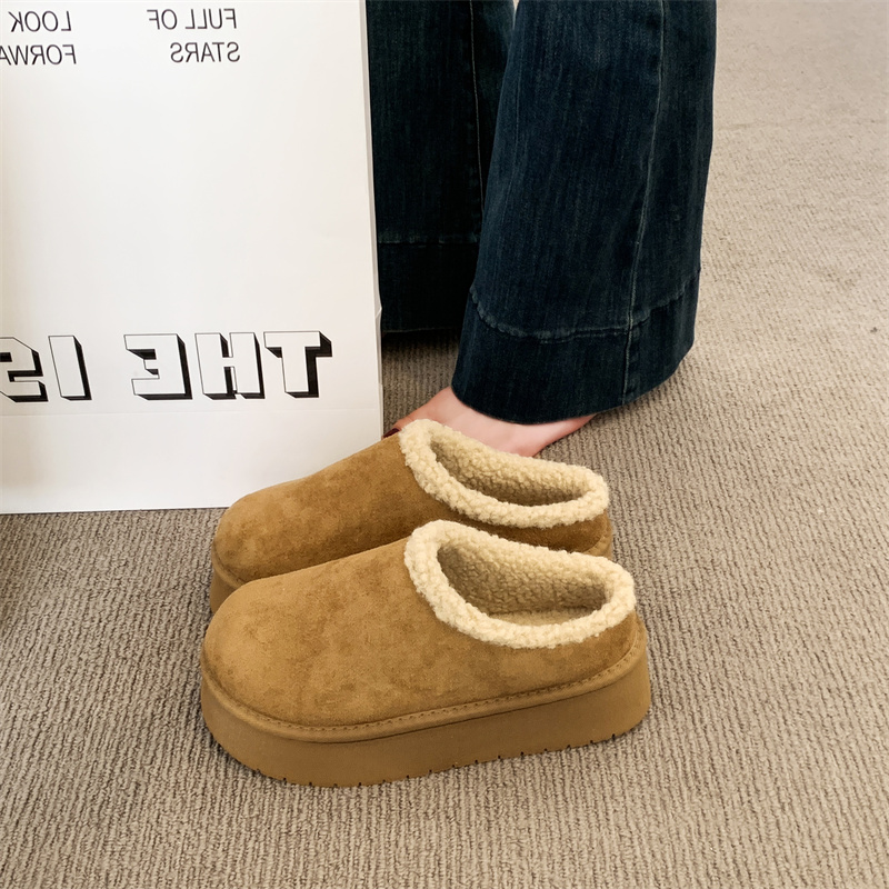 羊皮毛一体雪地靴女冬季加绒保暖