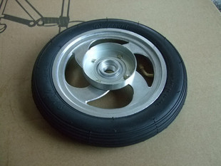 A-bike 实心8寸10寸充气轮 免充轮 Abike专用轮胎 轮子