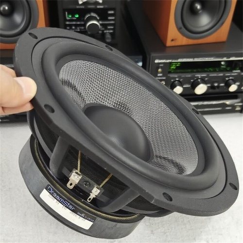 50音圈碳纤编织盆双涂层8寸喇叭