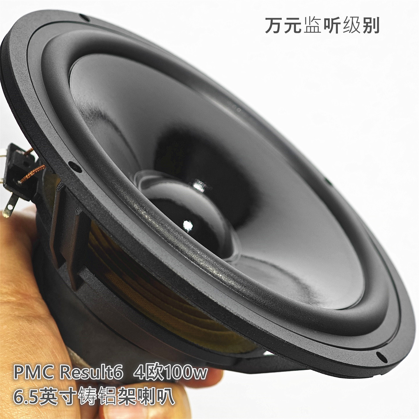 有钱人的喇叭6.5英寸铸铝架万元级中低音单元绝色音质通透监听100