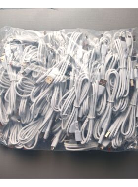 （100条）安卓智能机通用数据线批发type-c接口快充线适用于苹果机通用快充