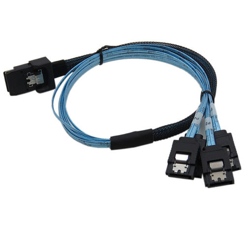 MINI SAS 36P 对SFF  8087 TO 4 SATA 7P正向 sata硬盘连接线