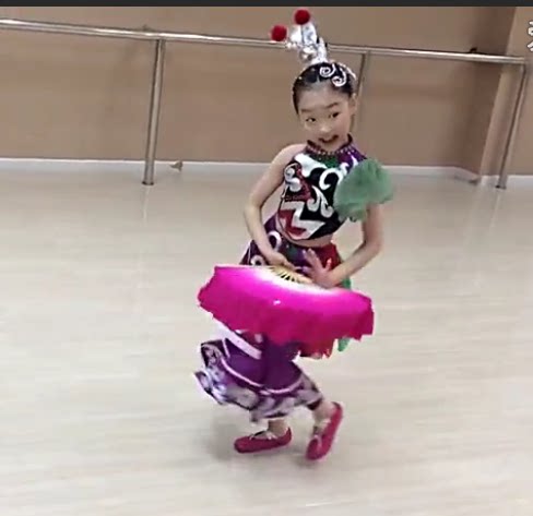 头饰演出服古典舞民族舞蹈服装定做/俏梦影/安徽花鼓灯艺考级