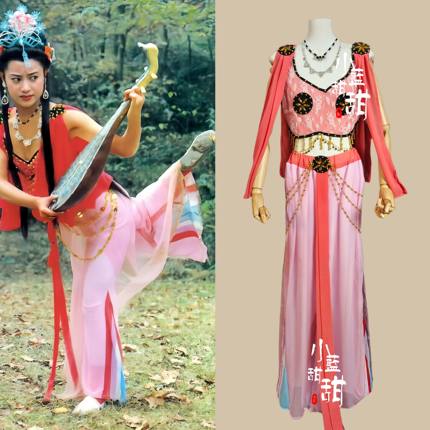 出租定制款86版西游记同款蝎子精同款服装饰品道具大全套