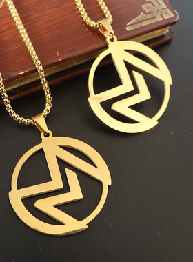 胸牌工牌定制酒吧KTV迪厅员工吊牌钛钢项链理发店歌舞厅员工挂牌