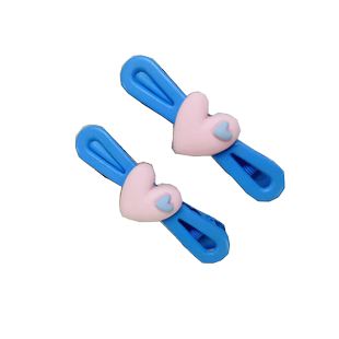 日韩版ins甜妹出街爱心刘海夹子头饰发夹发夹女夏季网红新款边夹