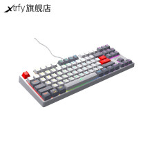 Xtrfy K4 RGB游戏机械键盘红轴电竞职业CSGO吃鸡FPS一毫秒响应