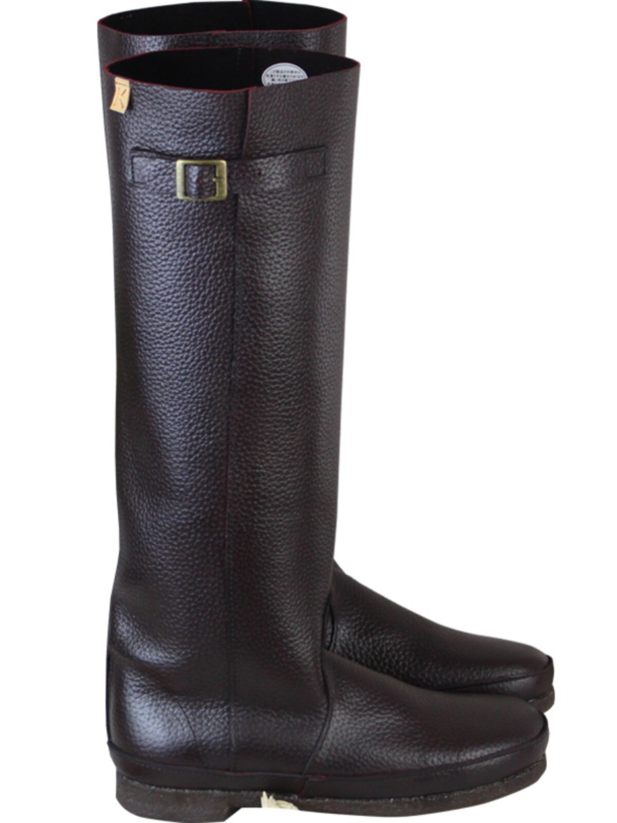 JAPANESE FOREST WOMENS HIGH BOOTS FLAT WOMENS TIDE SHOES LONG TUBE DOLL SHOES LEATHER CASUAL LITERATURE AND ART COLLEGE STYLE