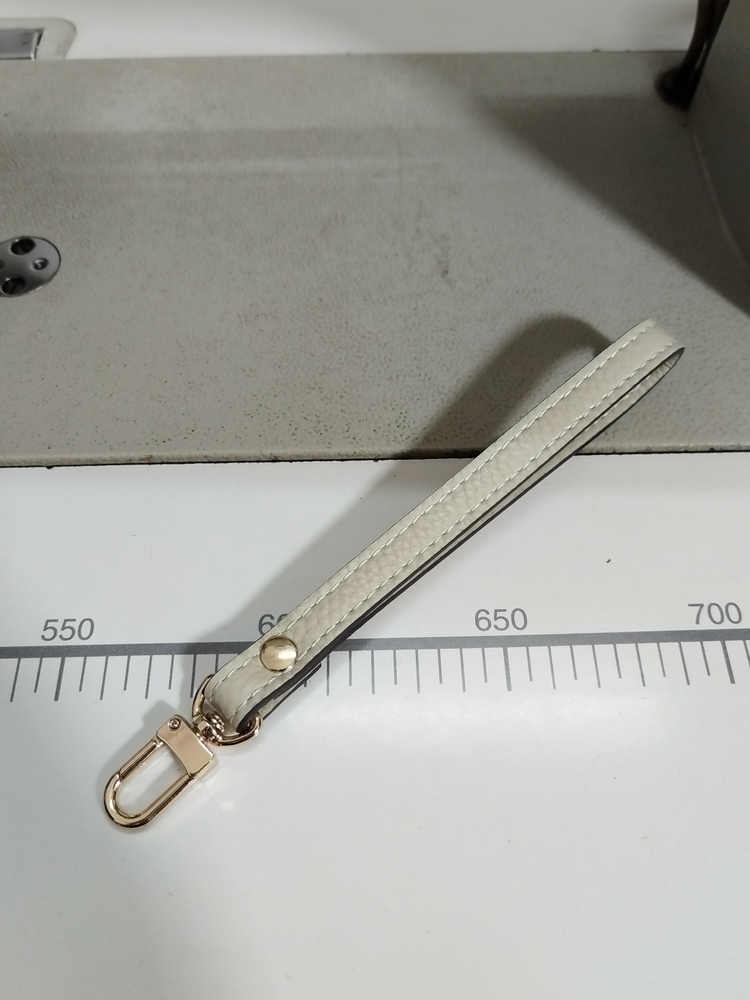双面头层牛皮荔枝纹黑色手包带子手抓包腕带手绳纯皮十字纹手挽带