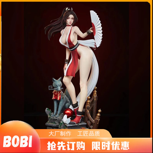 PPS工作室拳皇街头争霸 双色樱花 不知火舞 手办雕像模玩