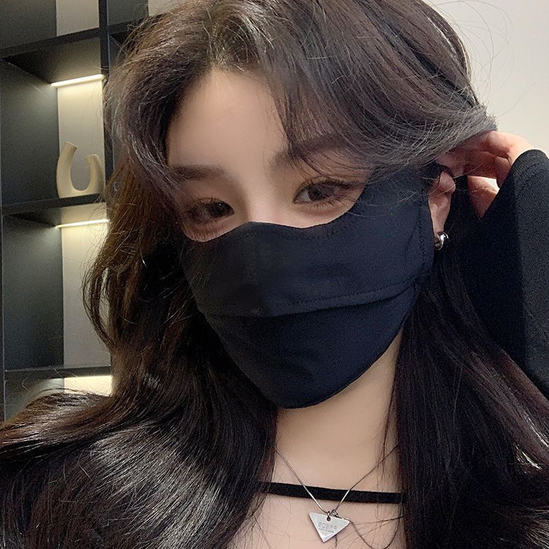 夏天冰丝防嗮口罩防紫外线