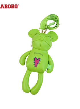 LALABOBO秋季新品款潮流街头可爱风热成像熊单肩包女|LBCA-WQXL12