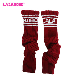 LBCC 可爱风减龄配件袜套女 WQQT12 时尚 LALABOBO新春龙年红色美式