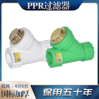 ppr水管配件4分过滤器加厚家用