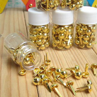 手工备必小图钉金色图形混装两脚钉装饰钉DIY便签儿童双胶钉美工