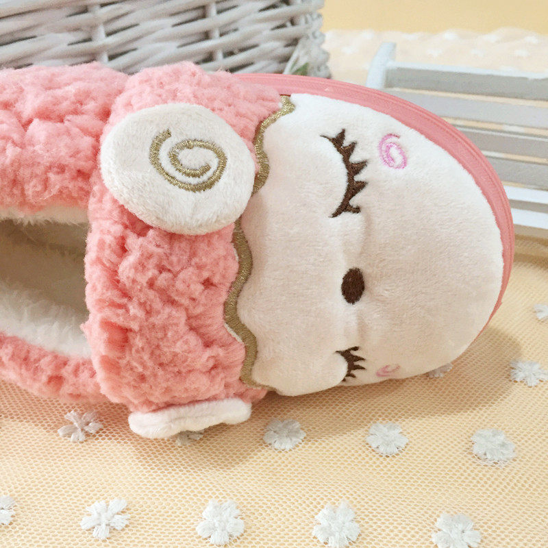 Pantoufles enfants en suède pour hiver - semelle tendon - Ref 1011783 Image 4