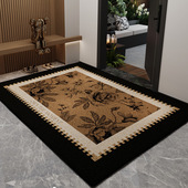 轻奢复古入户门地垫家用防滑门垫大门口玄关地毯进门耐脏蹭土脚垫
