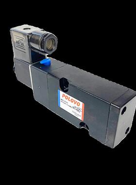 O电磁阀POT521 P0T521 DC24V换向阀板式二位五通侧孔