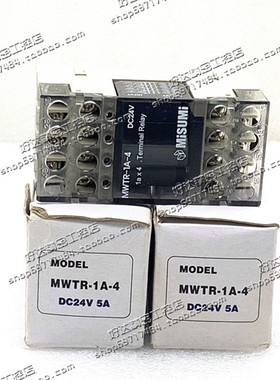 MISUMI米思米MWTR-1A-4 DC24V单相固态继电器模块MWTR-1A-4N