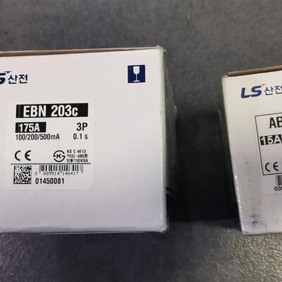 EBN 203C/3P 175A  ABS 53B/3P 15A 断路器 全新现货
