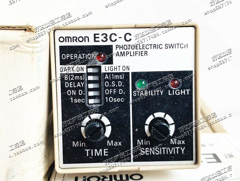 原装欧姆龙 光电放大器 E3C-C 传感器放大器 E3C-C 现货正品