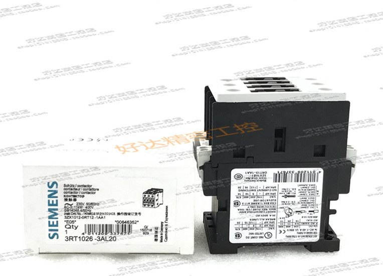 3RT1026-3AL20 AC230V 3RT1026-3A..0西门子接触器现货全新正品