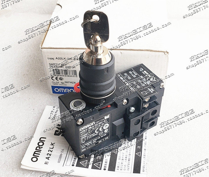 欧姆* 安全开关 A22LK-2RLA-22-K01-SJ A22LK-2RLB-22-K01-SJ