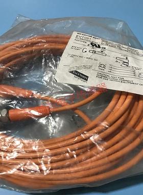 易福门传感器附件连接线直头EVT050,EVT051感应开关EVC005