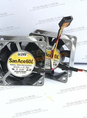 109L0624S4D01 24V 0.08A 6025 日本SANYO三洋铝框散热风扇 现货