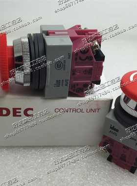 原装正品 AVS302NR AVS 日本IDEC和泉 25MM急停开关2常闭 现货