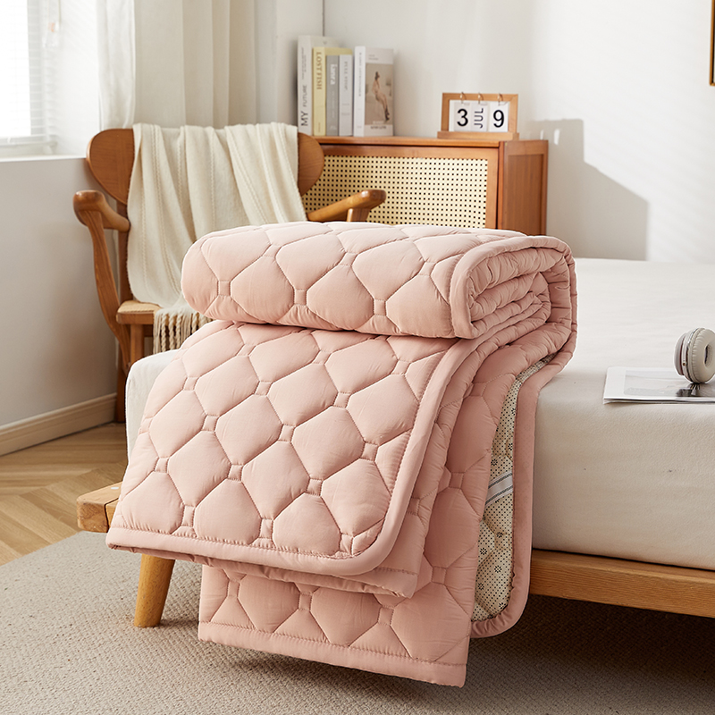 A类全棉床垫软垫家用纯棉床褥垫被褥子薄款榻榻米宿舍防滑保护垫