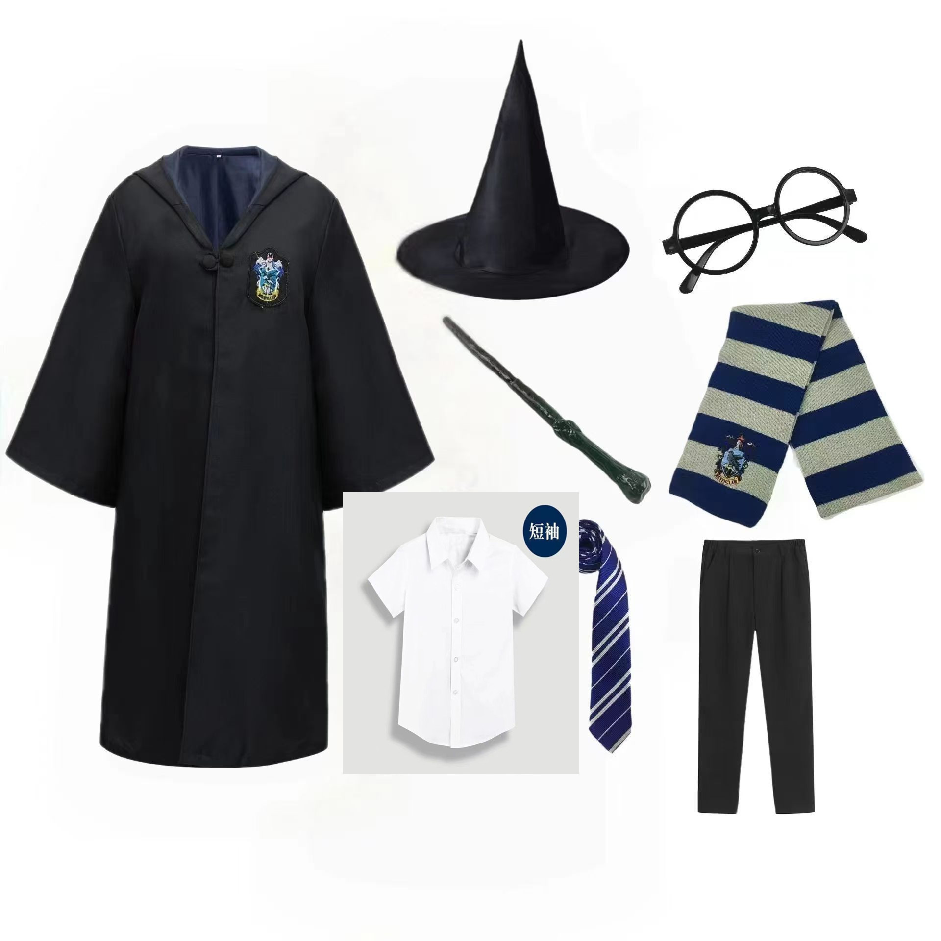 哈利波特魔法袍巫师长袍格兰芬多学院校服霍格沃兹儿童cos服装